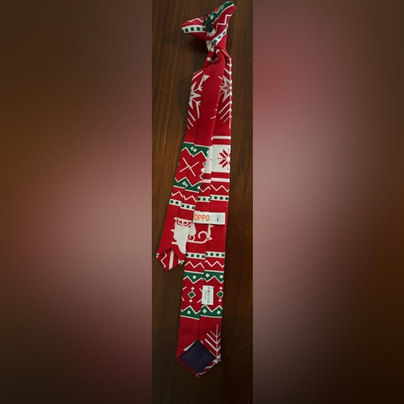 OPPOSUITS Christmas Suit with Clip-on Tie Boys size 16 Blazer & Pants - Picture 8 of 14